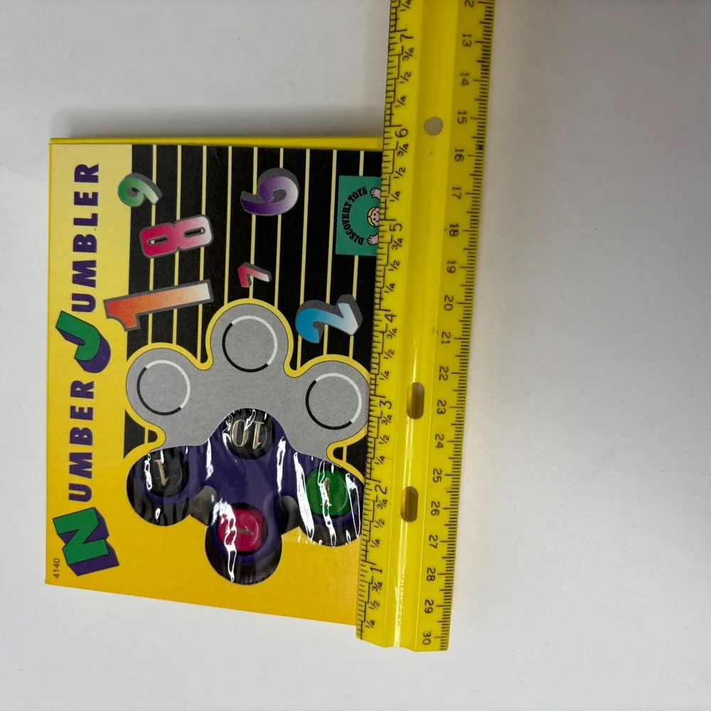 Discovery Toys Number Jumbler Math‎ Game 4140 Educational STEM Toy Vintage 1993